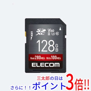 【新品即納】送料無料 ELECOM SDXCメモリーカード MF-FS128GU23V6R 128GB