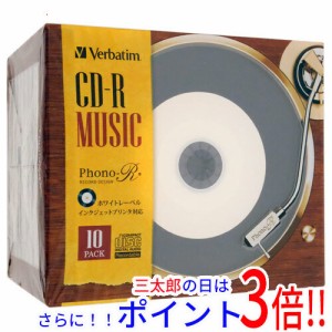 【新品即納】送料無料 Verbatim 音楽用CD-R AR80FHP10V6 10枚