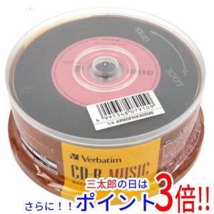 【新品即納】送料無料 Verbatim 音楽用CD-R AR80FHX30SV6 30枚