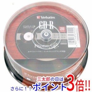 【新品即納】送料無料 Verbatim データ用CD-R SR80FHP20SV6 20枚