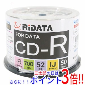 【新品即納】送料無料 RiTEK データ用CD-R CD-R700EXWP.50RT C 50枚