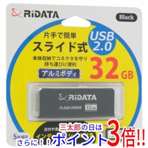 【新品即納】送料無料 RiDATA USBメモリー RI-OD17U032BK 32GB