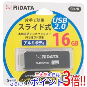 【新品即納】RiDATA USBメモリー RI-OD17U016BK 16GB