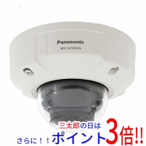 送料無料 【新品(開封のみ・箱きず・やぶれ)】 Panasonic製 フルHD屋外対応 ドームネットワークカメラ WV-S2531LN