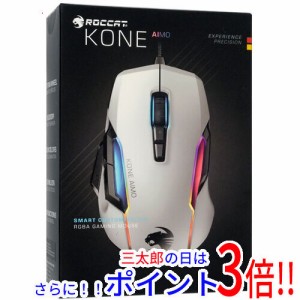 【新品即納】送料無料 ROCCAT ゲーミングマウス Kone AIMO Remastered ホワイト ROC-11-820-WE