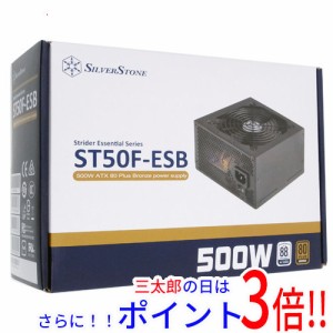 【新品即納】送料無料 SILVERSTONE製 PC電源 SST-ST50F-ESB-V2-REV 500W