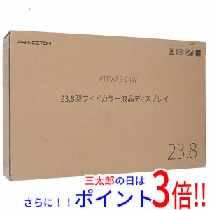 送料無料 【新品訳あり(箱きず・やぶれ)】 Princeton製 23.8型 ワイドカラー液晶ディスプレイ PTFWFE-24W ホワイト