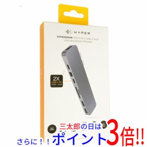 【新品即納】送料無料 Hyper MacBook Air/Pro用マルチポートUSBハブ GN28D-GRAY