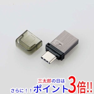 【新品即納】送料無料 ELECOM Type-C対応USBメモリ MF-CAU32256GBK 256GB ブラック