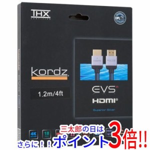 【新品即納】送料無料 Kordz HDMIケーブル EVS-HD0120R 1.2m
