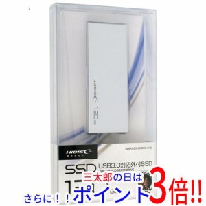 【新品即納】送料無料 HI-DISC 外付けSSD 120GB HDEXSSD120GPM10TD