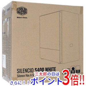 【新品即納】送料無料 クーラーマスター製 Silencio S400 White MCS-S400-WG5N-SJP ホワイト