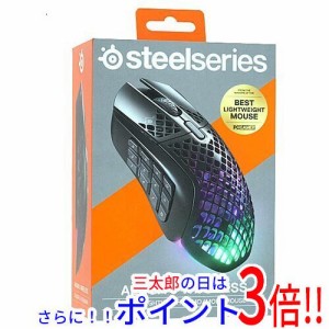 【新品即納】送料無料 SteelSeries ゲーミングマウス Aerox 9 Wireless 62618