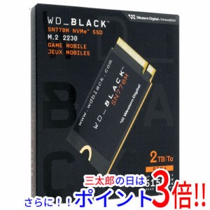 【新品即納】送料無料 Western Digital製 SSD WD_Black SN770M NVMe SSD WDS200T3X0G 2TB