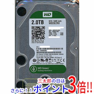 【新品即納】送料無料 ウェスタンデジタル Western Digital製HDD WD20EZRX 2TB SATA600 3.5インチ