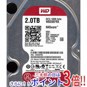 【新品即納】送料無料 ウェスタンデジタル Western Digital製HDD WD20EFRX 2TB SATA600 3.5インチ