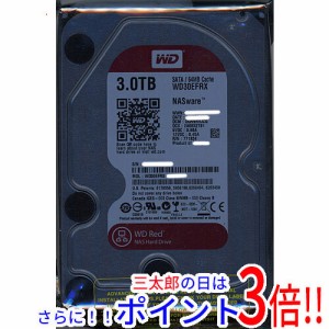 【新品即納】送料無料 ウェスタンデジタル Western Digital製HDD WD30EFRX 3TB SATA600 3.5インチ