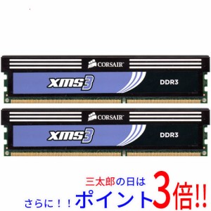 【中古即納】送料無料 Corsair TW3X4G1333C9A DDR3 PC3-10600 2GB 2枚組 4GB