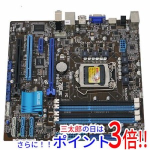 【中古即納】送料無料 ASUS製 MicroATXマザーボード P8H67-M