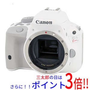 【中古即納】送料無料 キヤノン Canon製 EOS Kiss X7 ダブルレンズキット 2 フルハイビジョン動画 キヤノン EFマウント EOS（キヤノン） 