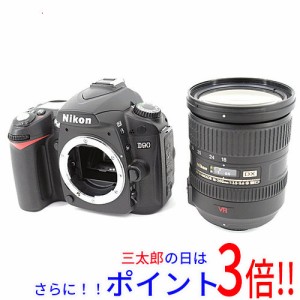 【中古即納】送料無料 ニコン Nikon D90 18-55G VRレンズキット 1230万画素