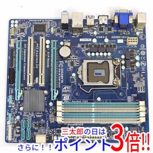 【中古即納】送料無料 GIGABYTE MicroATXマザーボード GA-B75M-D3H Rev.1.2 LGA1155