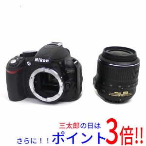 【中古即納】送料無料 ニコン Nikon デジタル一眼レフカメラ D3100 レンズキット Dシリーズ（ニコン） プリズム・ミラータイプ SDメモリ