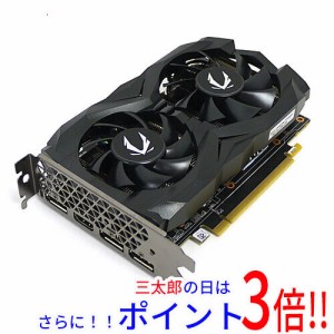 【中古即納】送料無料 ZOTAC GAMING GeForce GTX 1660 SUPER Twin Fan ZT-T16620F-10L PCIExp 6GB 6 GB PCI-Express 補助電源有