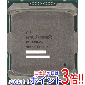 【中古即納】送料無料 intel Xeon E5-2650 v4 2.2GHz 30M LGA2011-3 SR2N3 Intel Xeon