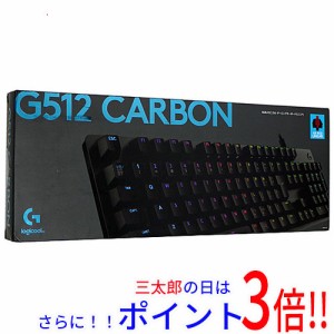 【中古即納】送料無料 ロジクール G512 Carbon RGB Mechanical Gaming Keyboard (Linear) G512r-LN ブラック 元箱あり 有線（USB Type-A