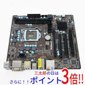 【中古即納】送料無料 ASRock製 MicroATXマザーボード H77M LGA1155