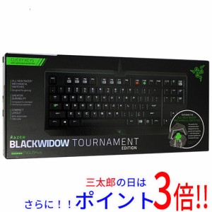 【中古即納】送料無料 Razer BlackWidow Tournament Edition 2014 RZ03-00810900-R3M1 元箱あり 有線（USB Type-A） 英語