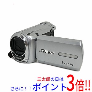 【中古即納】送料無料 JVC（ビクター） Victor・JVC メモリームービー Everio GZ-MS210 Everio（JVC） SDメモリーカード