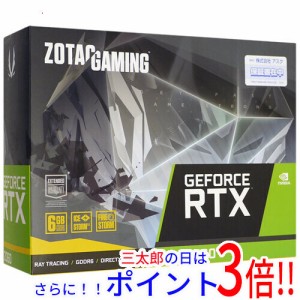 【中古即納】送料無料 ZOTAC製グラボ GAMING GeForce RTX 2060 Twin Fan ZT-T20600F-10M PCIExp 6GB 元箱あり 6 GB PCI-Express 補助電源
