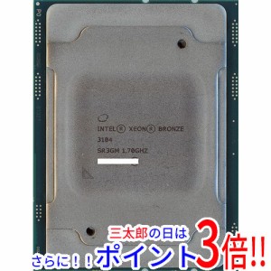 【中古即納】送料無料 intel Intel Xeon Bronze 3104 1.7GHz 85W LGA3647 SR3GM