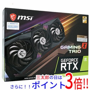 【中古即納】送料無料 MSI製グラボ GeForce RTX 3070 GAMING X TRIO PCIExp 8GB 元箱あり 8 GB PCI-Express 補助電源有