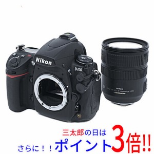 【中古即納】送料無料 ニコン Nikon D700 レンズキット 1210万画素 元箱あり Dシリーズ（ニコン） プリズム・ミラータイプ 防滴・防水 Pi