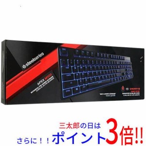 【中古即納】送料無料 SteelSeries メカニカルキーボード Apex M500 JP ブラック 美品 元箱あり 有線（USB Type-A） 日本語