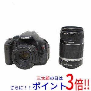 【中古即納】送料無料 キヤノン Canon製 EOS Kiss X5 ダブルズームキット EOS（キヤノン） SDメモリーカード バリアングル液晶 ダブルズ
