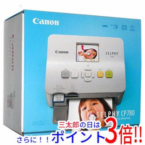 【中古即納】送料無料 キヤノン Canon製 コンパクトフォトプリンタ セルフィ CP780 取扱説明書なし 展示品 カラー フチなし印刷