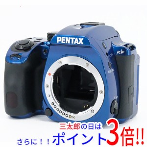 【中古即納】送料無料 PENTAX デジタル一眼レフカメラ KF ボディ クリスタルブルー 未使用