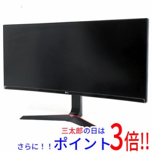 【中古即納】送料無料 LGエレクトロニクス 34型 曲面型ウルトラワイドゲーミングモニター 34UC79G-B