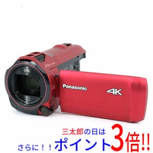 【中古即納】送料無料 Panasonic デジタル4Kビデオカメラ 64GB HC-VX992M-R アーバンレッド 元箱あり
