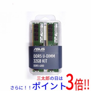 【中古即納】送料無料 ASUS ASUS DDR5 U-DIMM 32GB KIT DDR5UDIMM32GBKIT 元箱あり