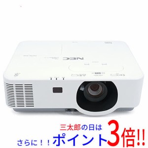 【中古即納】送料無料 NEC製 液晶プロジェクター ViewLight NP-P554WJL リモコンなし