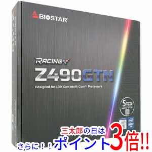 【中古即納】送料無料 BIOSTAR製 Mini ITXマザーボード Z490GTN LGA1200 元箱あり