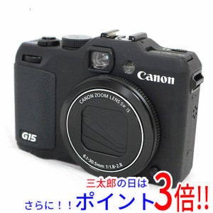 【中古即納】送料無料 Canon製 PowerShot G15 1210万画素 訳あり