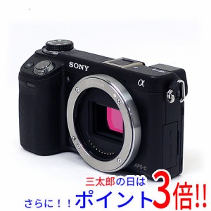 【中古即納】送料無料 SONY デジタル一眼α ボディ NEX-6-B 本体のみ