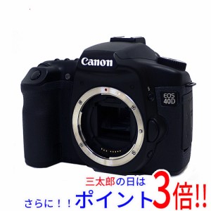 【中古即納】送料無料 Canon製 デジタル一眼レフカメラ EOS 40D ボディ アイカップなし