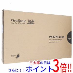 【中古即納】送料無料 VIEW SONIC 31.5インチ 液晶ディスプレイ VX3276-MHD-7 未使用
